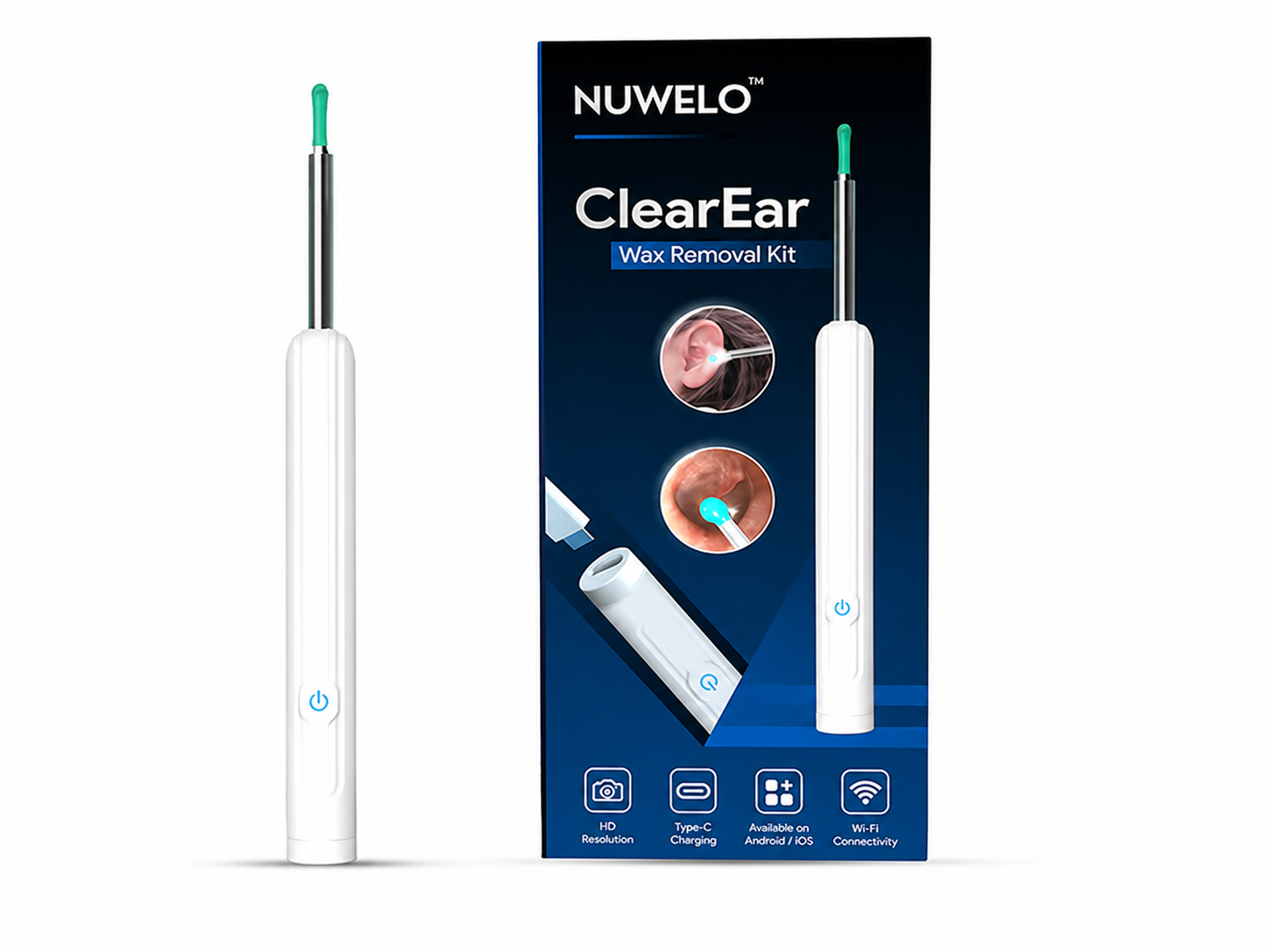 Nuwelo ClearEar Wax Removal Kit