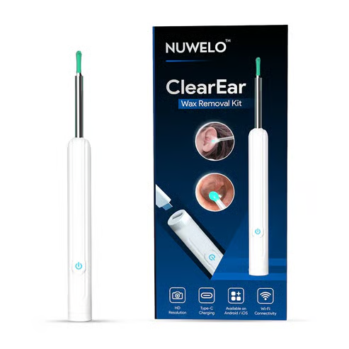 Nuwelo ClearEar Wax Removal Kit packaging